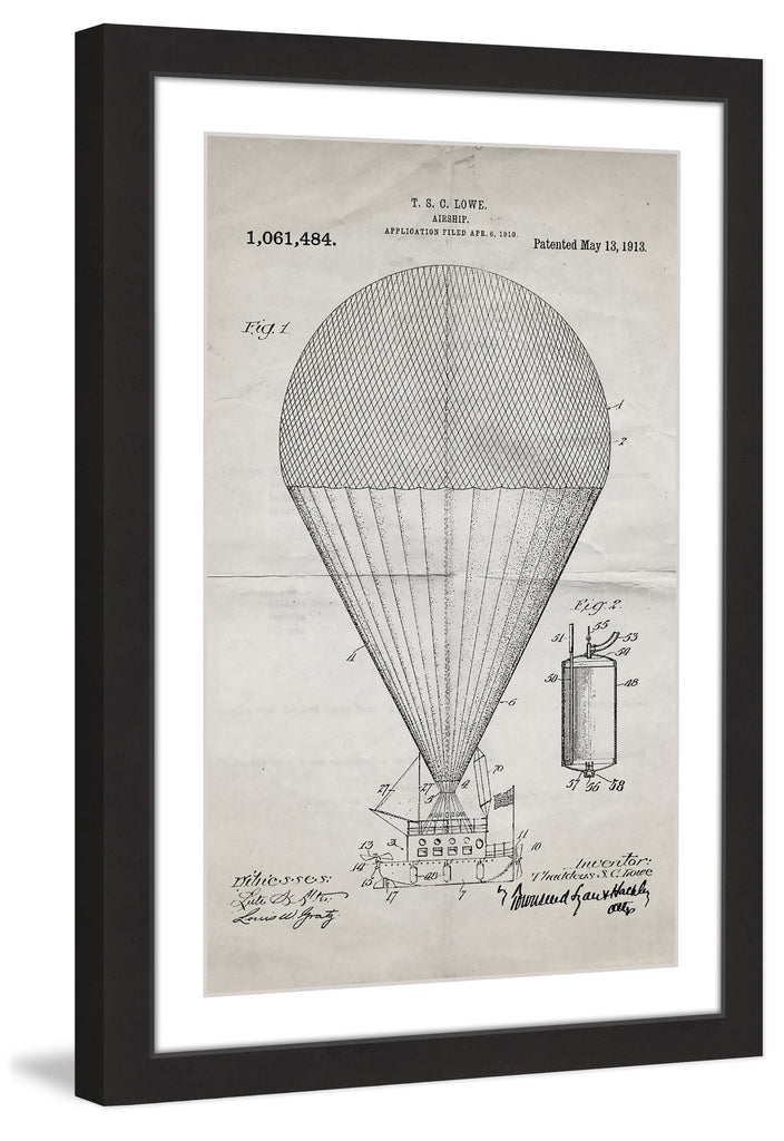 Airship 1913 Old Paper – Marmont Hill