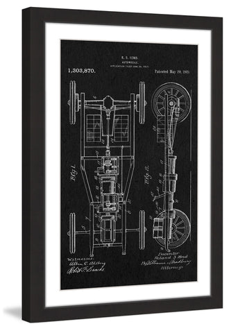 Automobile 1919 Black Paper