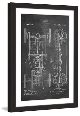 Automobile 1919 Chalk