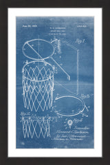 Basketball Hoop 1925 Blueprint