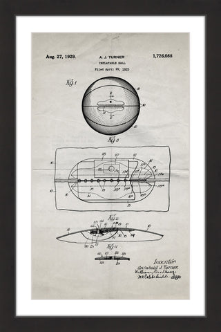 Basketball 1925 Old Paper