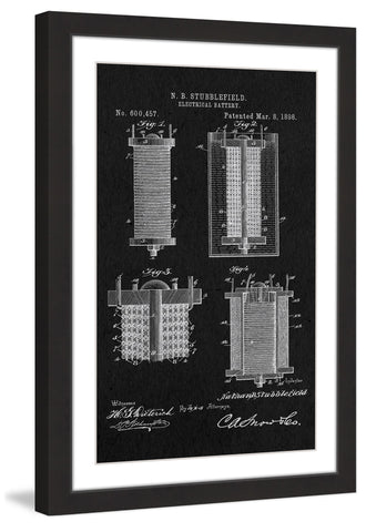 Battery 1898 Black Paper