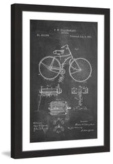 Bicycle 1891 Chalk