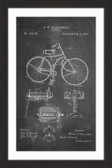 Bicycle 1891 Chalk