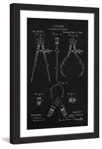 Calipers 1886 Black Paper