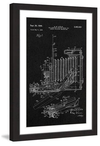 Camera 1949 Black Paper