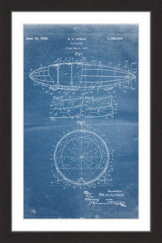Dirigible 1922 Blueprint