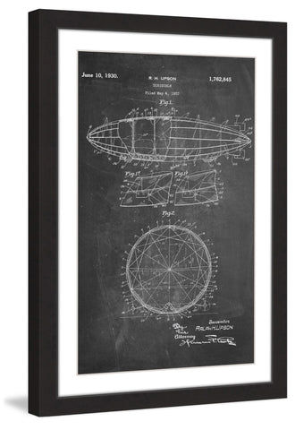 Dirigible 1922 Chalk