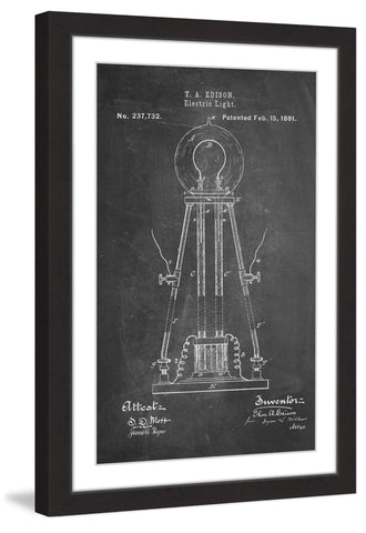 Edison Light 1881 Chalk