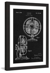 Electric Fan 1935 Black Paper