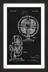 Electric Fan 1935 Black Paper
