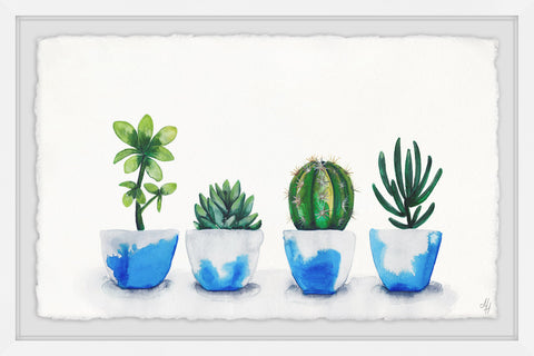 Touch of Blue Pots
