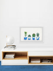 Touch of Blue Pots