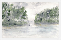Rainy Lake Landscape