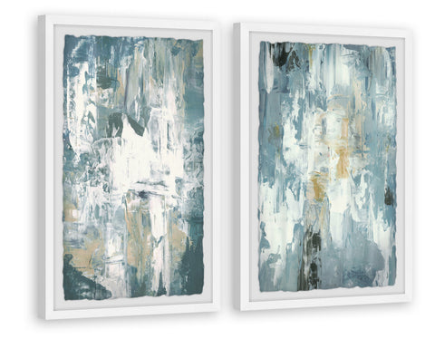 Chaos Gray Diptych