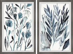Winter Sprigs Diptych