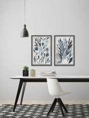 Winter Sprigs Diptych