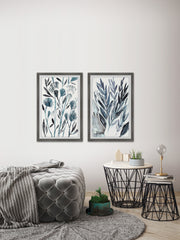 Winter Sprigs Diptych