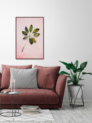 Leaf Portrait in Blush