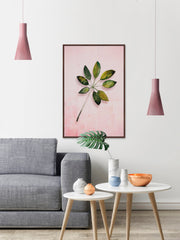 Leaf Portrait in Blush