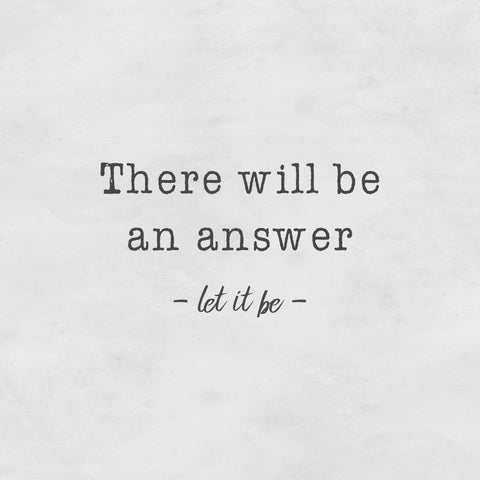 Let It Be III