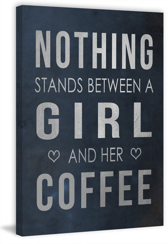 Girl and Her Coffee II
