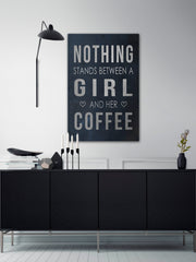 Girl and Her Coffee II
