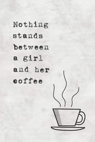 Girl and Her Coffee