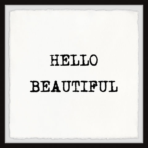Hello Beautiful III