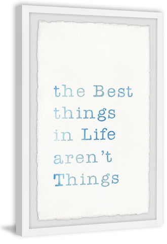 The Best Things in Life
