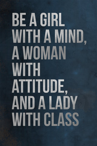 Be a Girl with a Mind