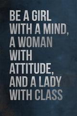 Be a Girl with a Mind