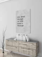 Best Things Aren't Things
