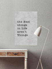 Best Things Aren't Things