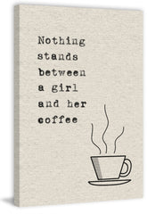 Girl and Her Coffee III