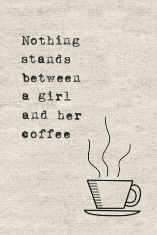 Girl and Her Coffee III