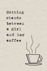 Girl and Her Coffee III
