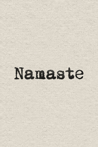 Typewritten Namaste