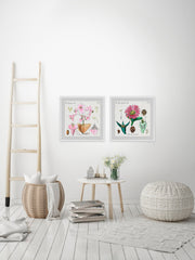 Flower Tribes Diptych