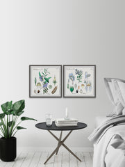 We Are Bellflowers Diptych