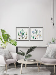 We Are Bellflowers Diptych