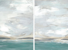 Seafoam Vista Diptych