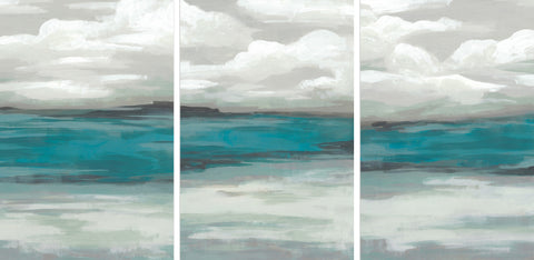 Clouds over the Marsh Triptych