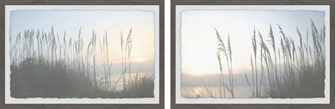 Morning Whisper II Diptych