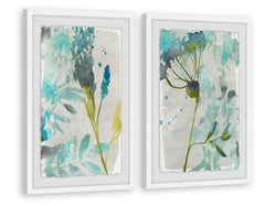 Flower Layers Diptych