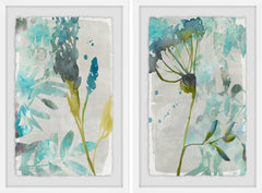 Flower Layers Diptych