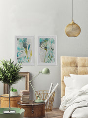 Flower Layers Diptych