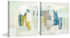 Encaustic Window Diptych