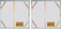 Encaustic Window Diptych