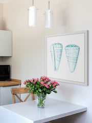 Watercolor Shells VIII
